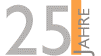 25 Jahre Badge